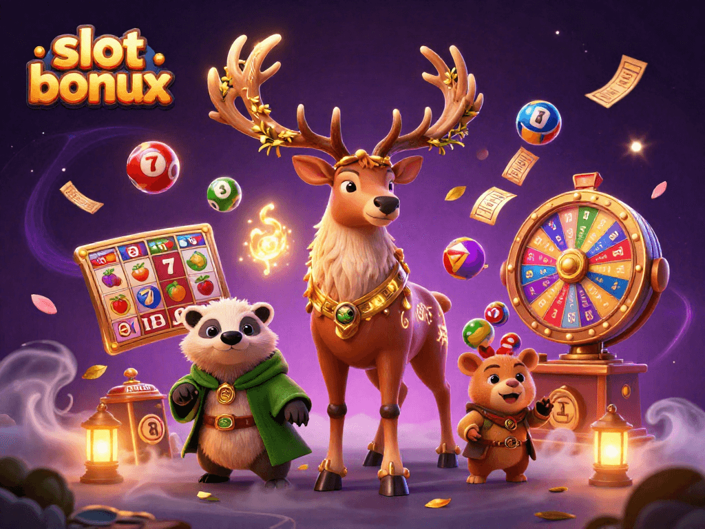 Engage in thrilling slot bonus adventures with vibrant characters and exciting game elements.