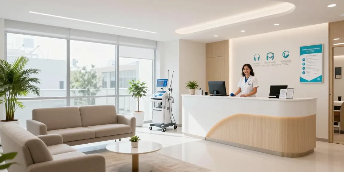 Hair transplant turkey at a modern health clinic, showcasing compassionate patient care.