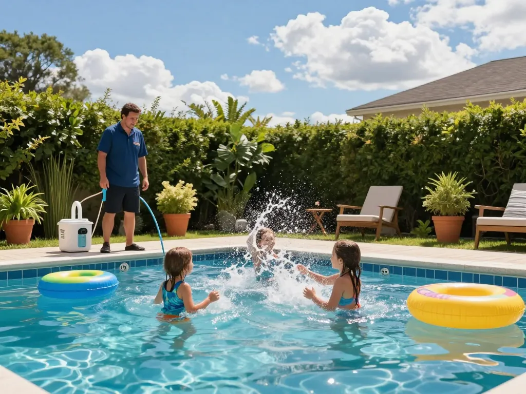 Dolphin Pool Services ensure your pool is safe and fun for families with expert maintenance and care.