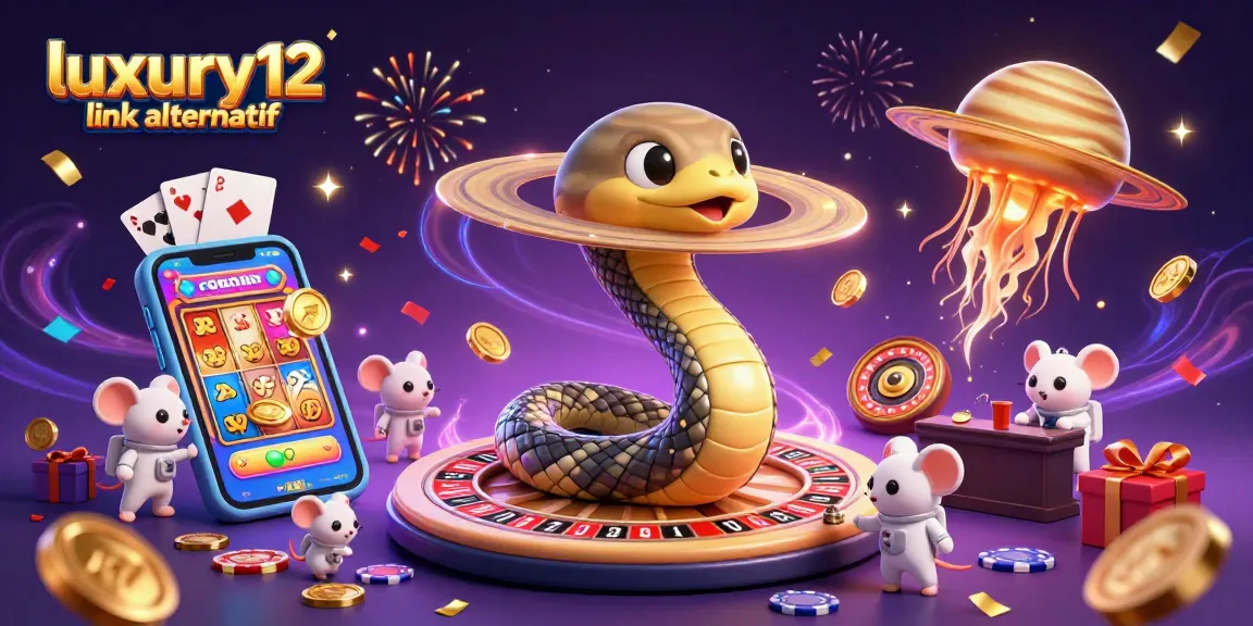 Spin the cosmic roulette with luxury12 link alternatif as astronaut mice bet on Saturn's rings!