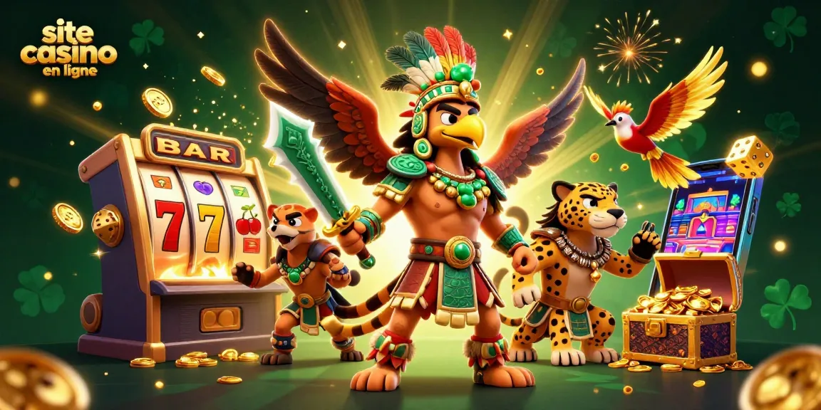 Visitez le site casino en ligne et découvrez des jeux palpitants avec une machine à sous interactive.