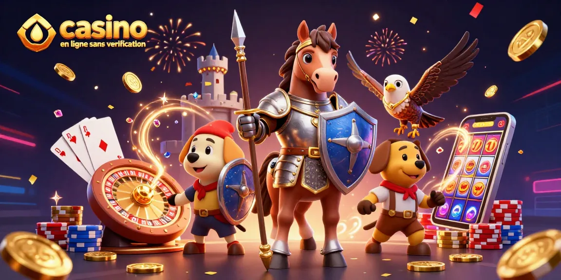 Jouez à des jeux de casino en ligne sans vérification pour une expérience de jeu rapide et sécurisée.