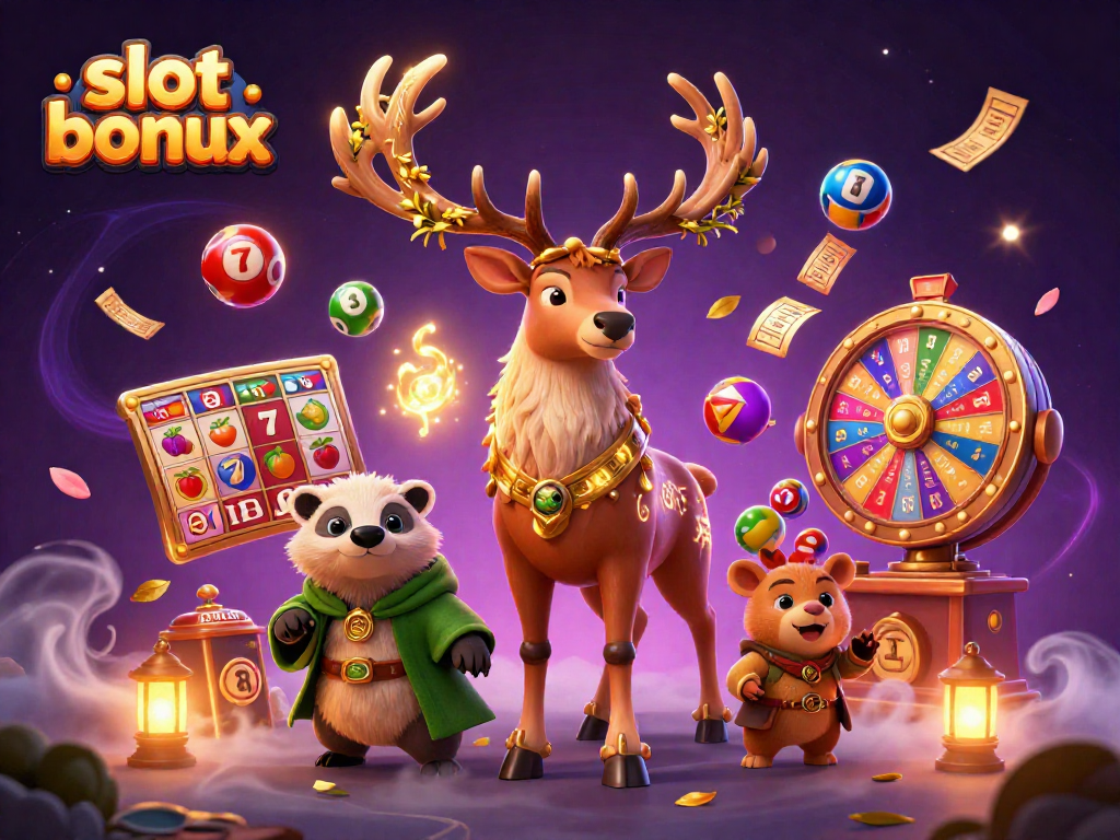 Engage in thrilling slot bonus adventures with vibrant characters and exciting game elements.