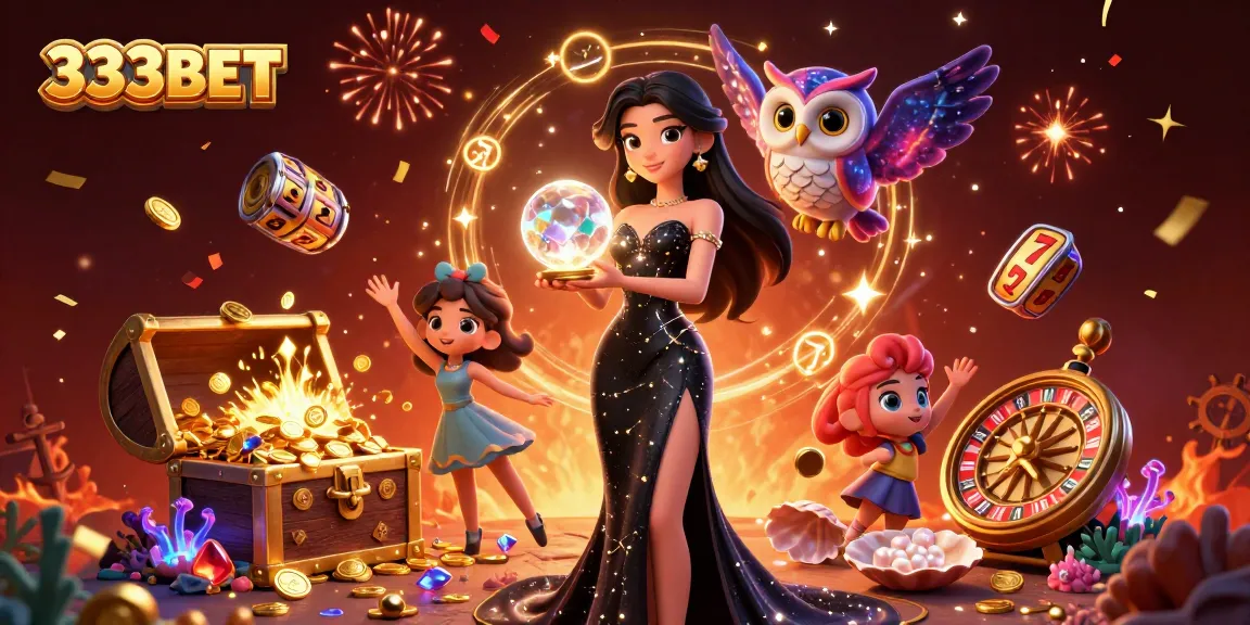 Engage with the magic of 333BET's thrilling casino experience featuring a mystical atmosphere.
