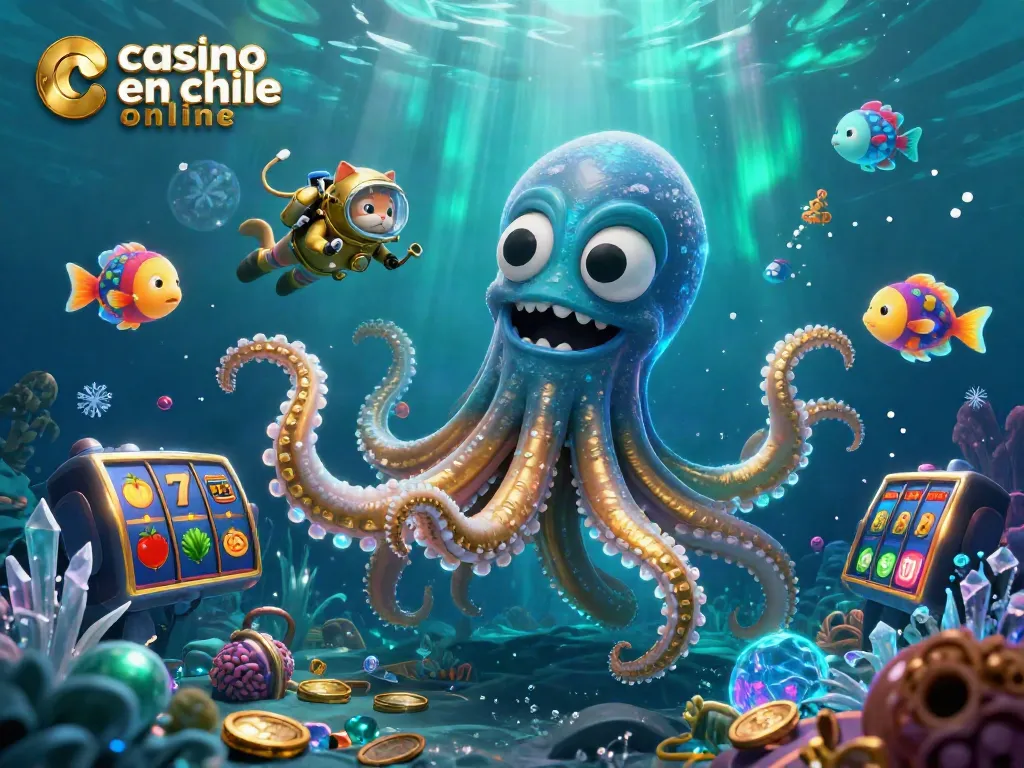 Gira en el casino en chile online con tragamonedas brillantes y un kraken fantástico.