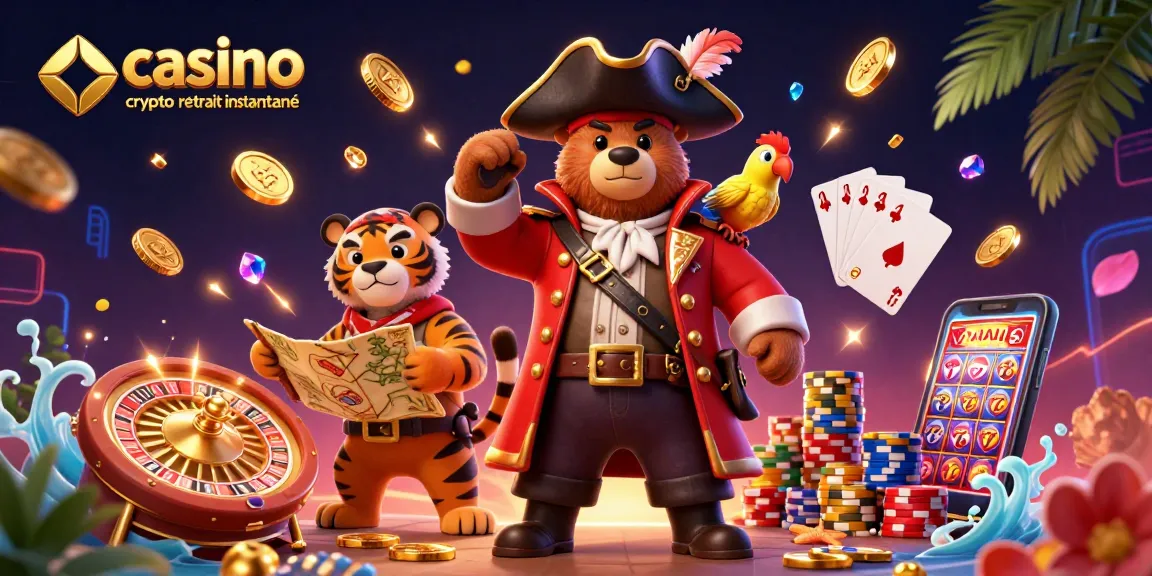 Gagnez rapidement avec les retraits instantanés en cryptomonnaies dans un casino crypto retrait instantané.