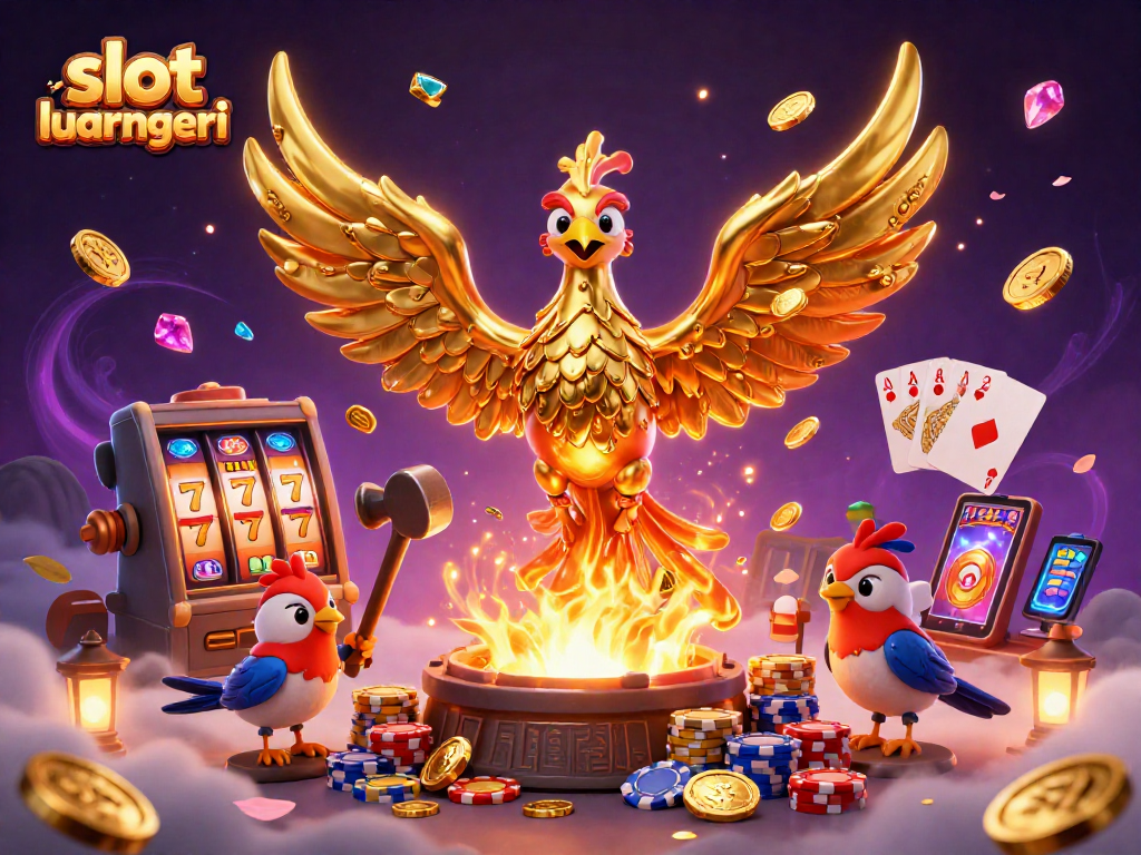 Experience excitement in slot luar negeri with vibrant slots, jackpot reels, and dynamic casino elements.