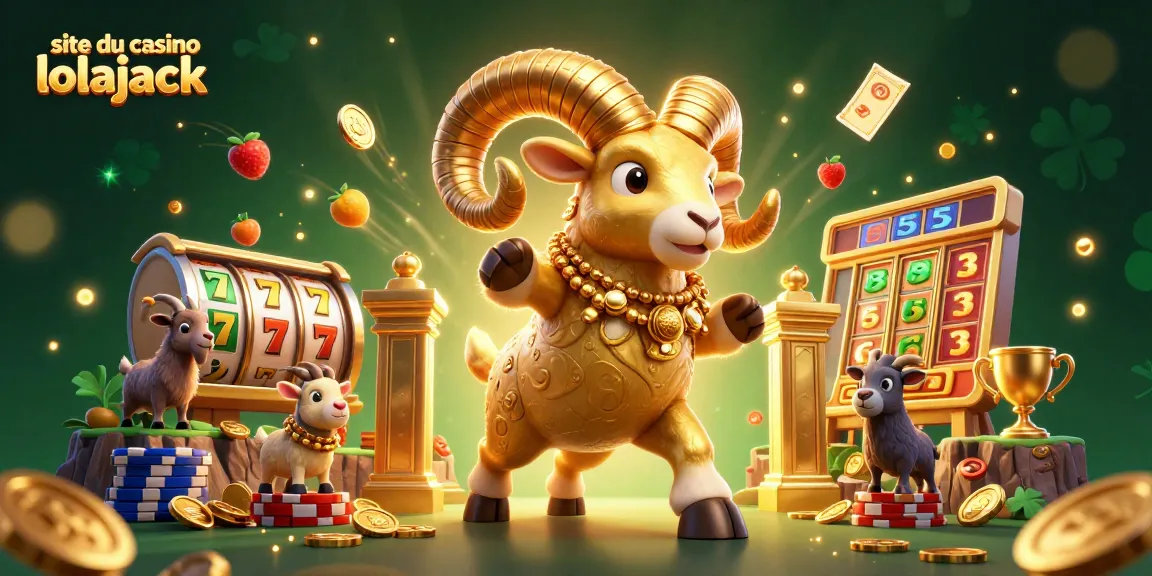 Jouez sur le site du casino lolajack avec une illustration captivante d'un véritable piège à gains, enrichie d'éléments de casino 3D.