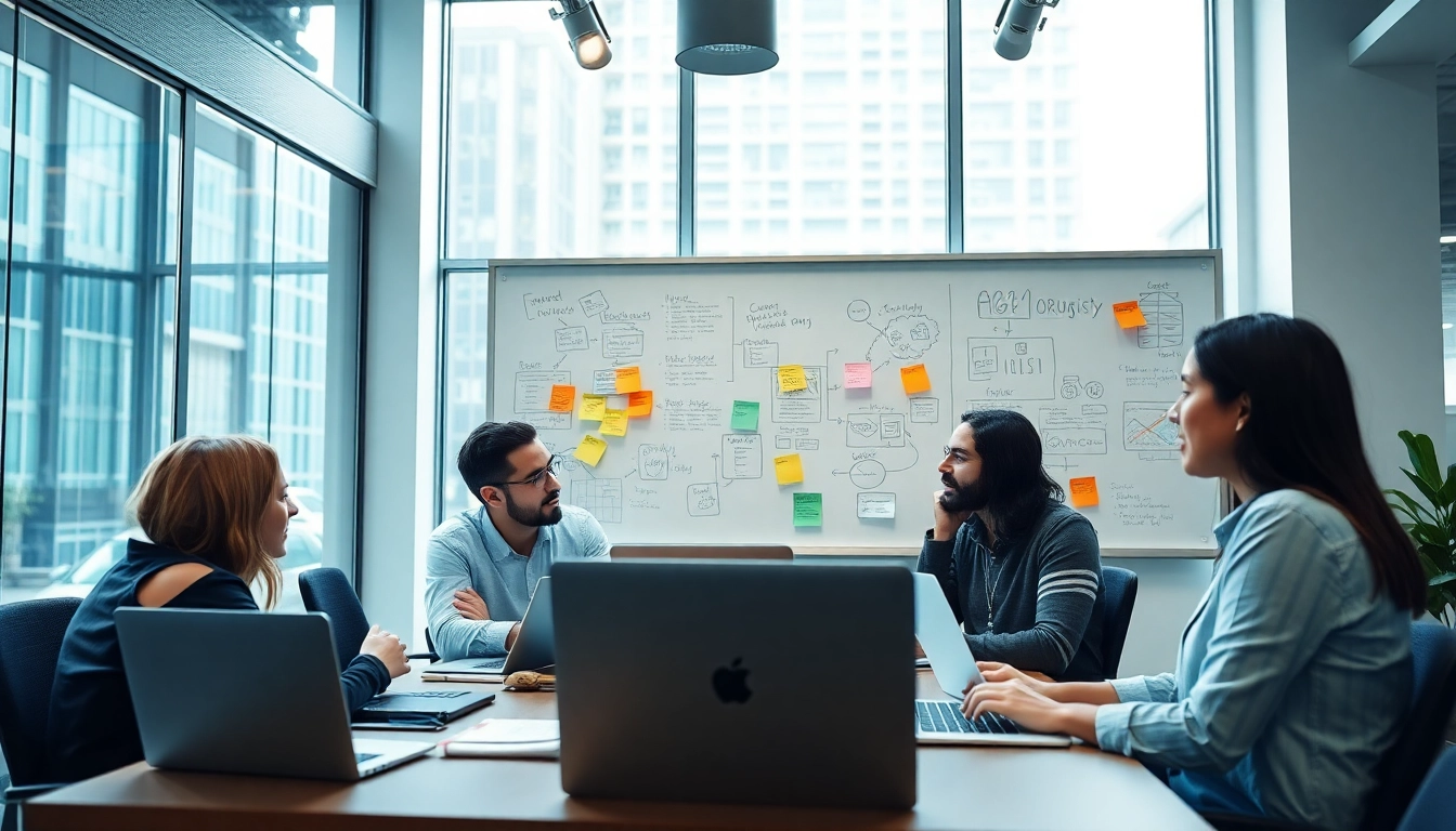Optimieren Sie Ihre digitale Strategie auf https://alvionz.de/ mit einem kreativen Team in Aktion