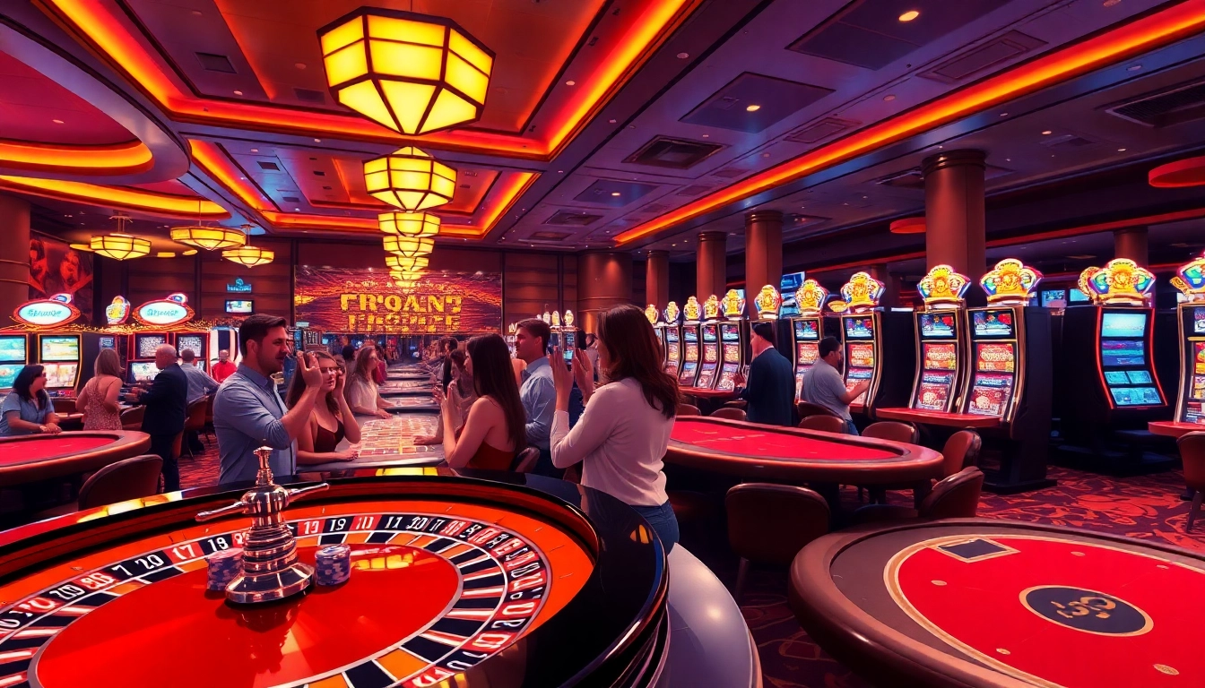 Experience the excitement of Non Uk Casino 2025 with vibrant casino games and lively players.