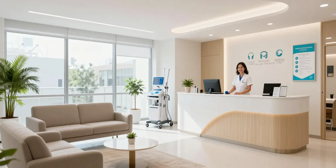 Hair transplant turkey at a modern health clinic, showcasing compassionate patient care.