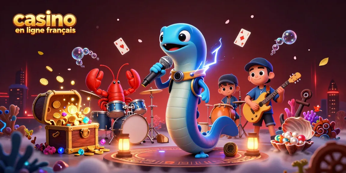 Le casino en ligne français offre une expérience ludique immersive avec des éléments de jeux sous-marins, animé par un DJ anguille électrique.