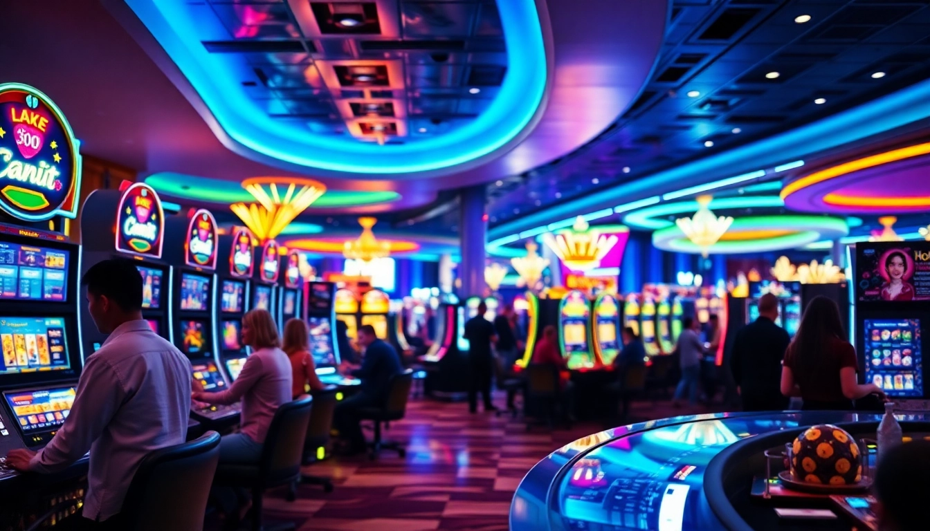 Experience the excitement of Non gamstop Casino Uk with vibrant gaming activities and engaging players.